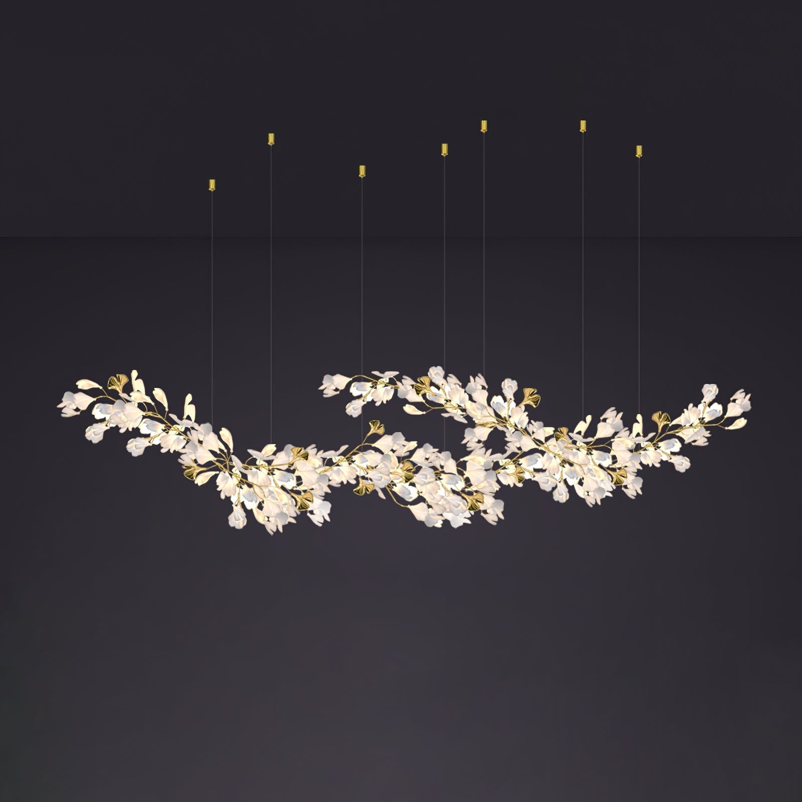 Calaena Gingko Chandelier