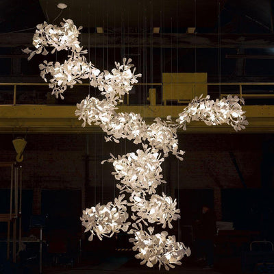 Bough Zephyr Ceramics Chandelier