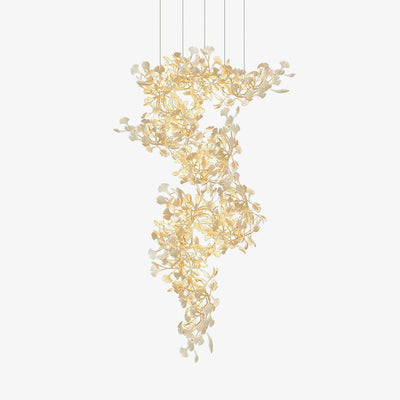 Bough Zephyr Ceramics Chandelier