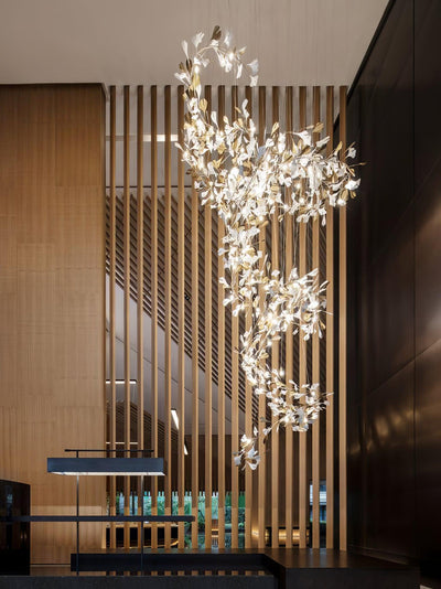 Bough Zephyr Ceramics Chandelier