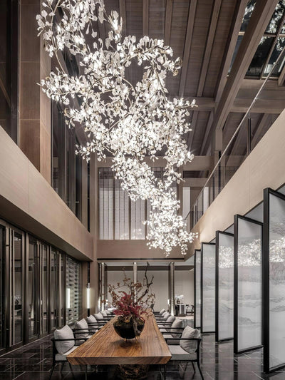 Bough Zephyr Ceramics Chandelier