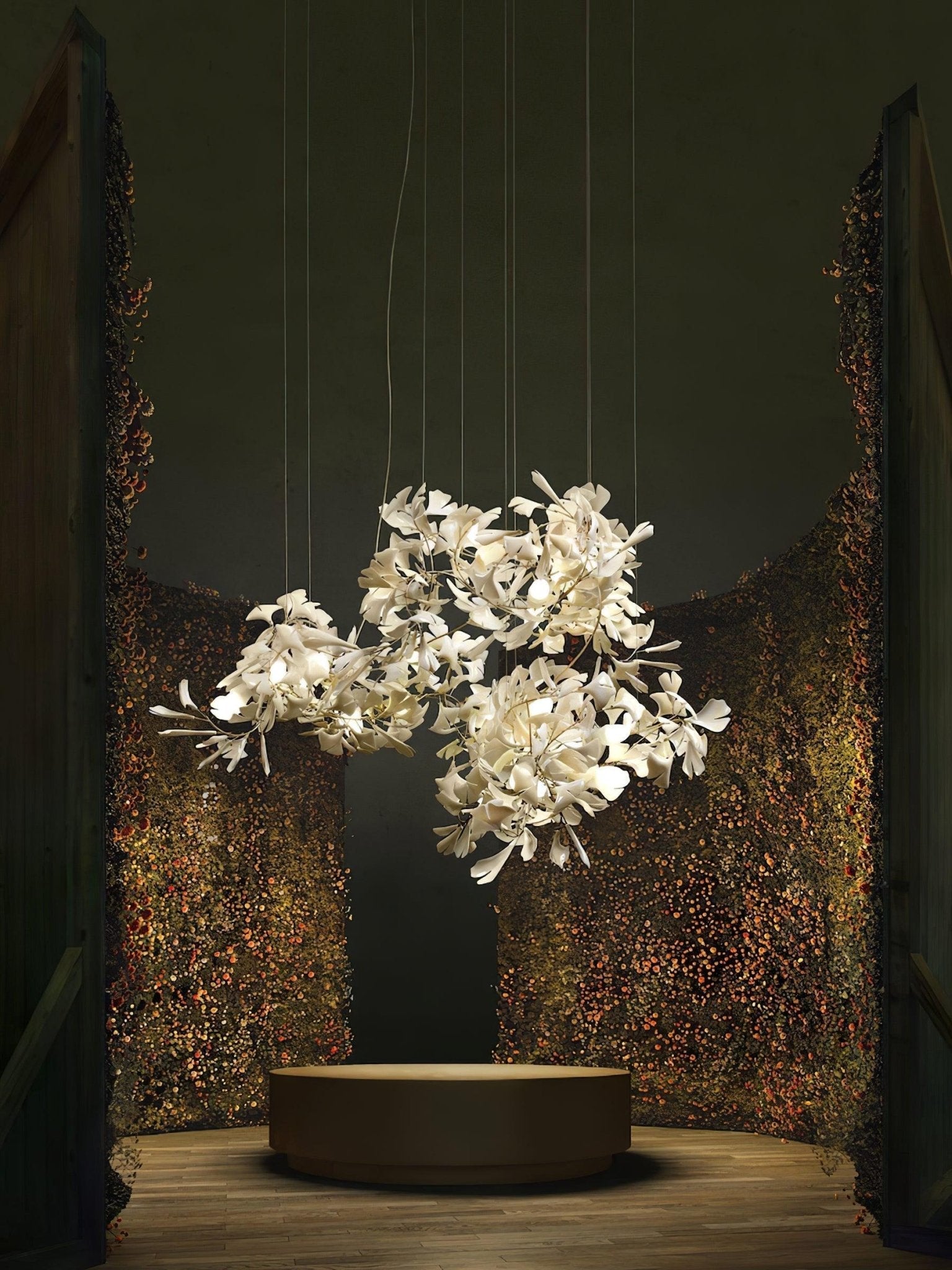Bough Zephyr Ceramics Chandelier
