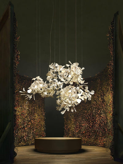 Bough Zephyr Ceramics Chandelier