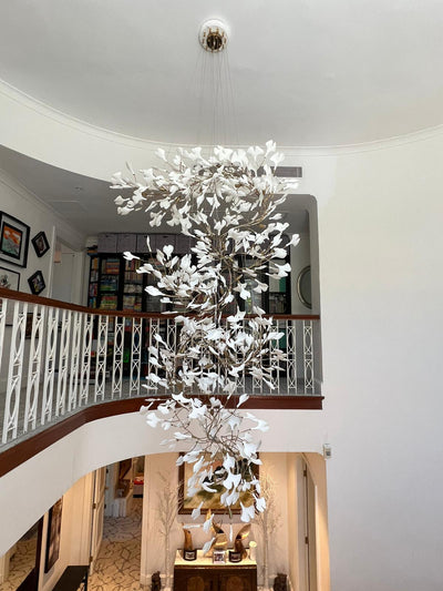 Bough Zephyr Ceramics Chandelier