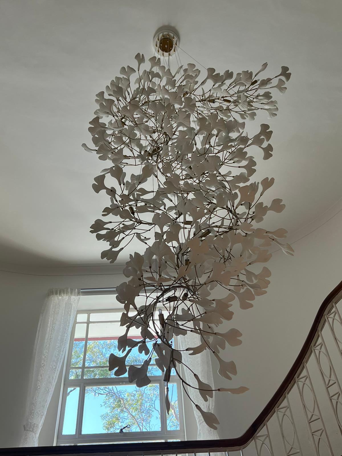 Bough Zephyr Ceramics Chandelier