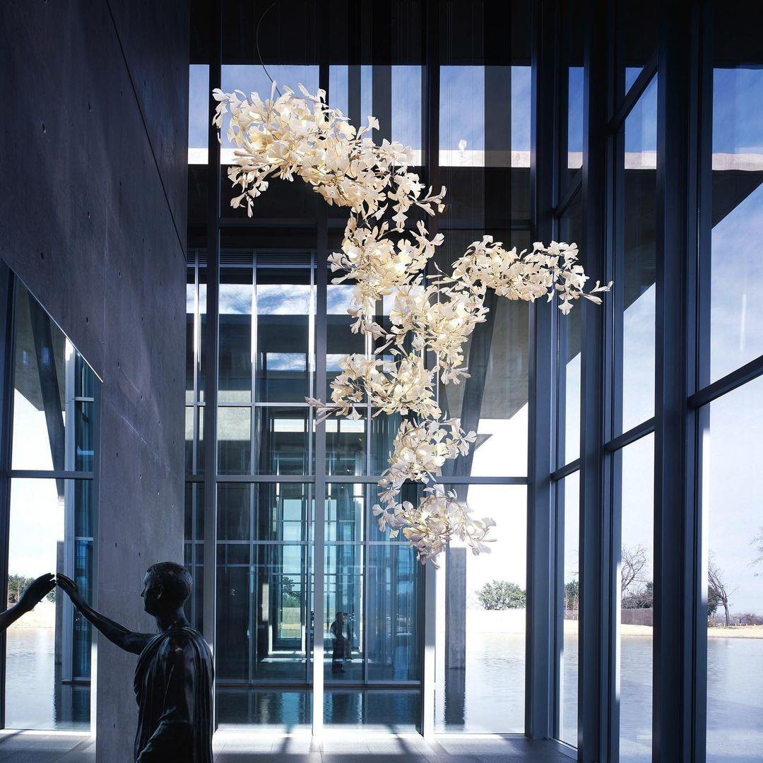 Bough Zephyr Ceramics Chandelier
