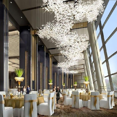 Ginkgo Cluster Chandelier