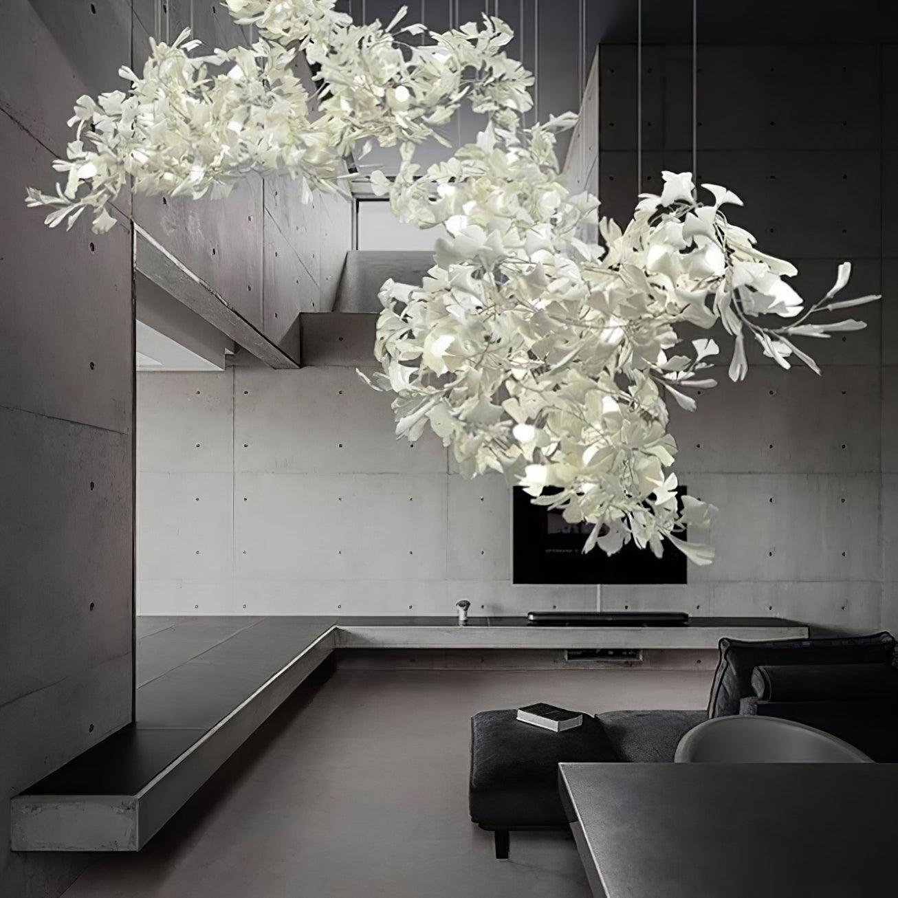 Ginkgo Cluster Chandelier