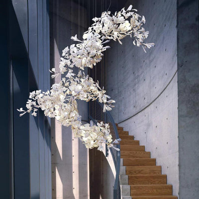 Ginkgo Cluster Chandelier