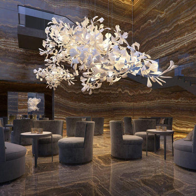 Ginkgo Cluster Chandelier