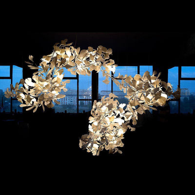Ginkgo Cluster Chandelier