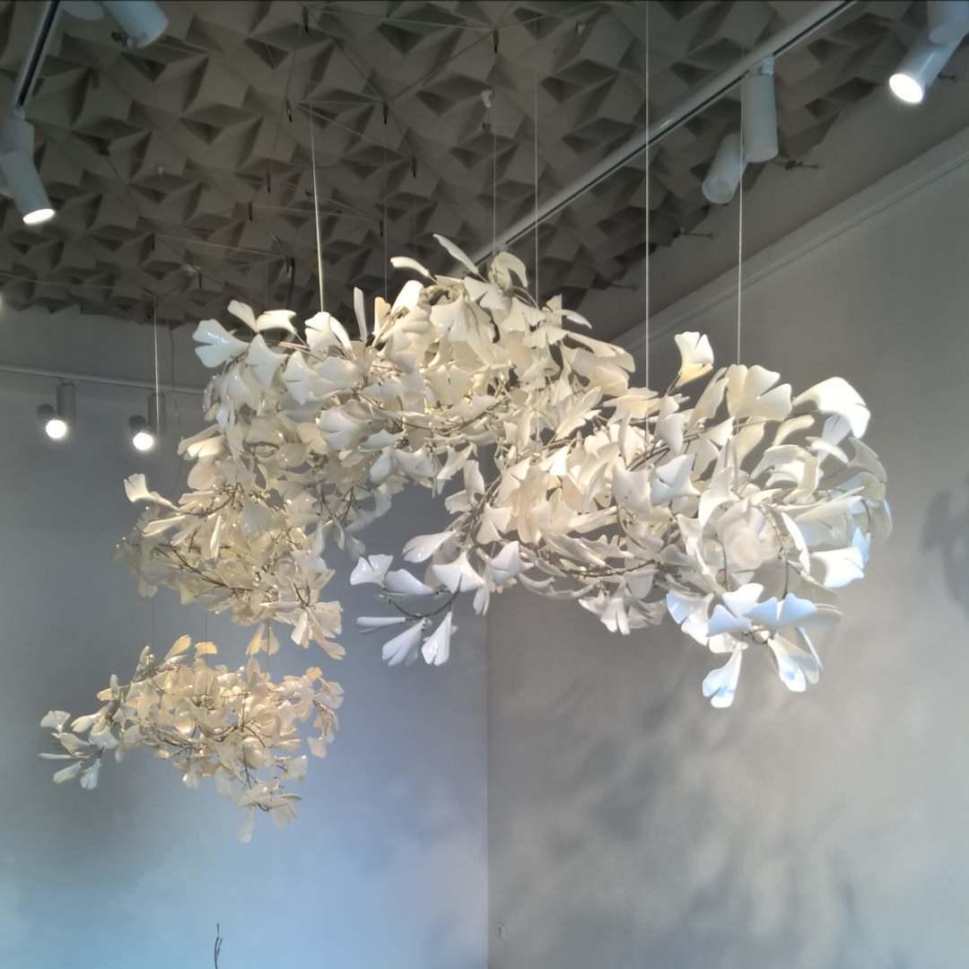 Ginkgo Cluster Chandelier