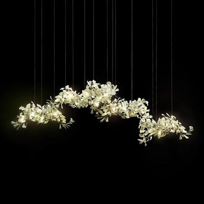 Ginkgo Cluster Chandelier