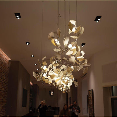 Ginkgo Cluster Chandelier