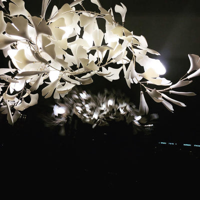 Ginkgo Cluster Chandelier