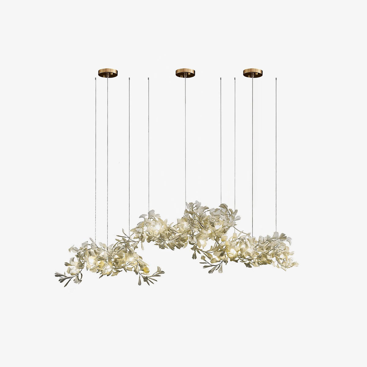 Ginkgo Cluster Chandelier