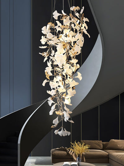 Claire Luxury Gingko Chandelier