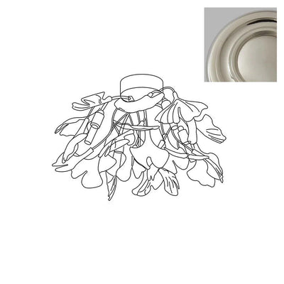 Callenne Elegant Ginkgo Leaf Ceiling Light - Neutral Decor
