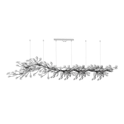 Chandelier Frame Ceramic Gingko Leaf Shade White Gold Modern - Neutral Decor