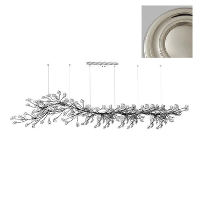 Chandelier Frame Ceramic Gingko Leaf Shade White Gold Modern - Neutral Decor