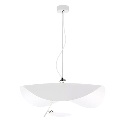 Aurisina Pendant Lamp Black Gold Curved Shade