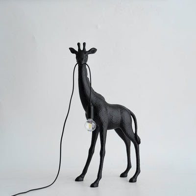 Fexl Luxurious Giraffe Royale Sculpture Floor Lamp