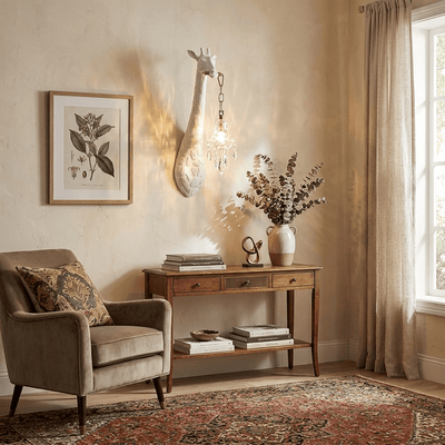 Giselle Giraffe Crystal Wall Lamp