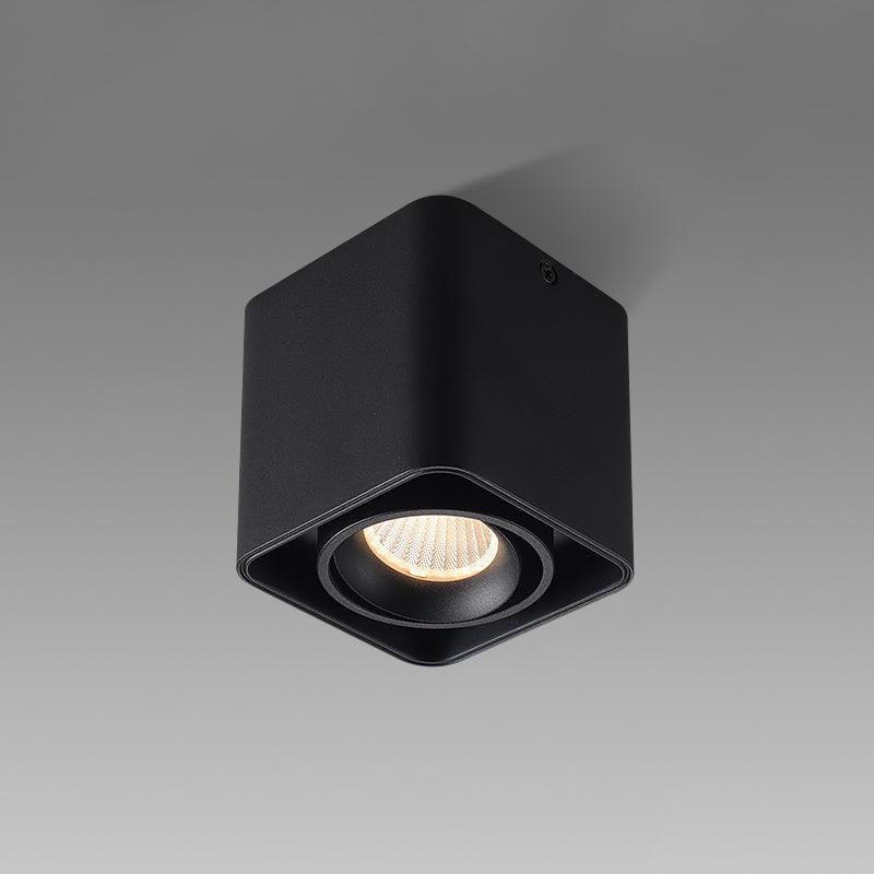 Solara Spotlight Surface Mount Twin LED Angular Minimalist - Neutral Decor