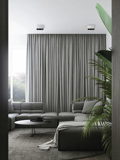 Solara Spotlight Surface Mount Twin LED Angular Minimalist - Neutral Decor