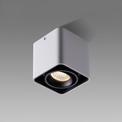 Solara Spotlight Surface Mount Twin LED Angular Minimalist - Neutral Decor