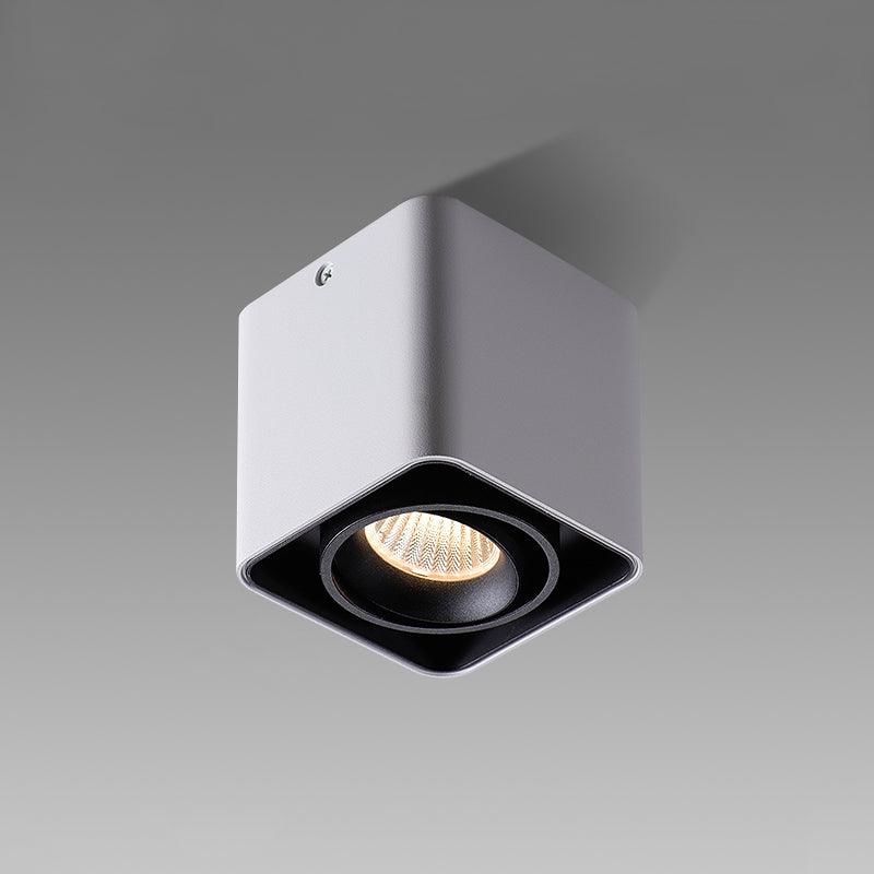 Solara Spotlight Surface Mount Twin LED Angular Minimalist - Neutral Decor