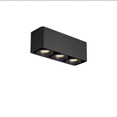 Solara Spotlight Surface Mount Twin LED Angular Minimalist - Neutral Decor