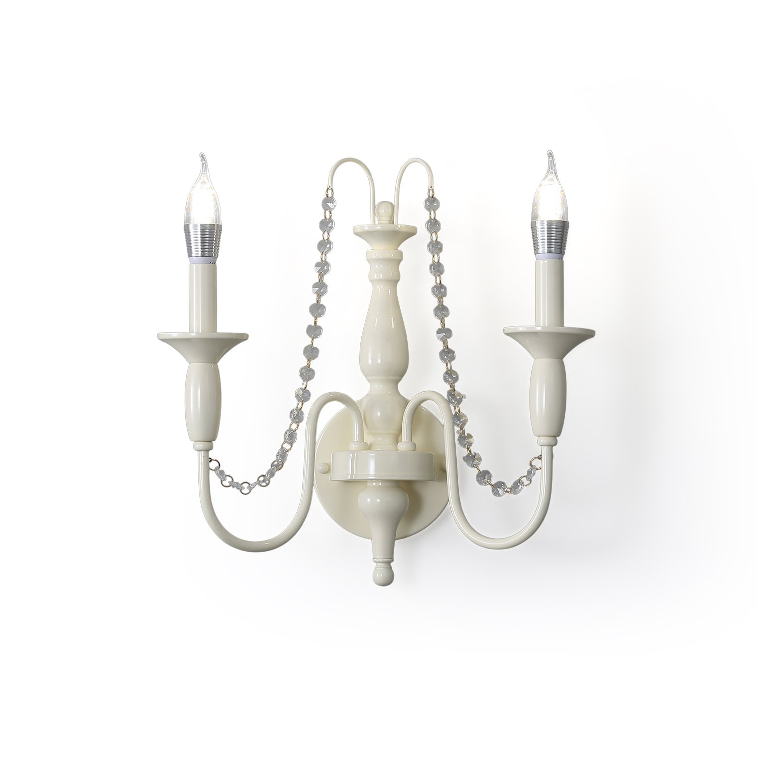 Vatalisra Vintage Industrial Glass Wall Lamp