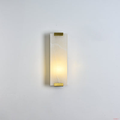 Arrina Rectangular Alabaster Wall Light
