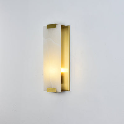 Arrina Rectangular Alabaster Wall Light