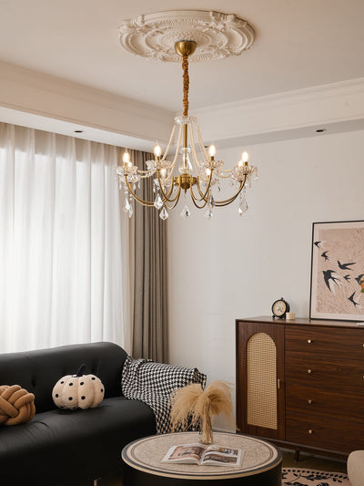 Cevaris Postmodern Luxury Pearl Glass Chandelier