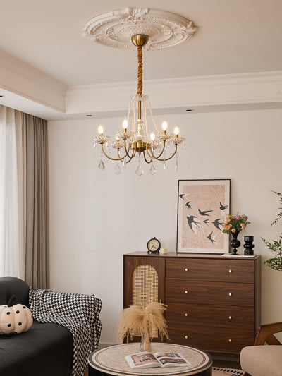 Cevaris Postmodern Luxury Pearl Glass Chandelier