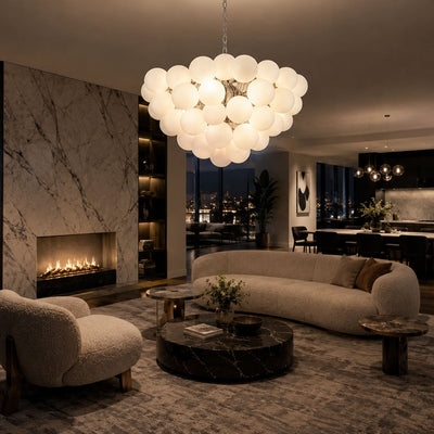 Velly Glass Ball Bubble Chandelier