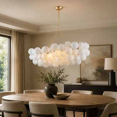 Velly Glass Ball Bubble Chandelier