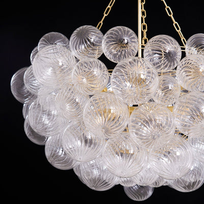 Aurora Chandelier Glass Ball Bubble Modern - Neutral Decor