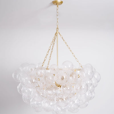 Aurora Chandelier Glass Ball Bubble Modern - Neutral Decor