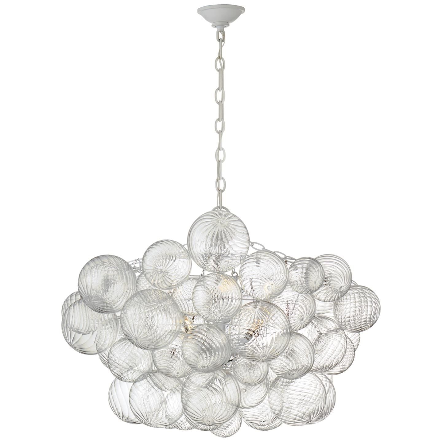 Aurora Chandelier Glass Ball Bubble Modern - Neutral Decor