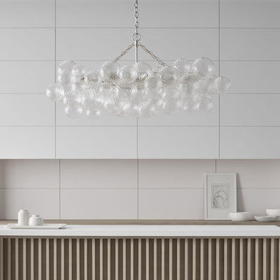 Aurora Chandelier Glass Ball Bubble Modern - Neutral Decor