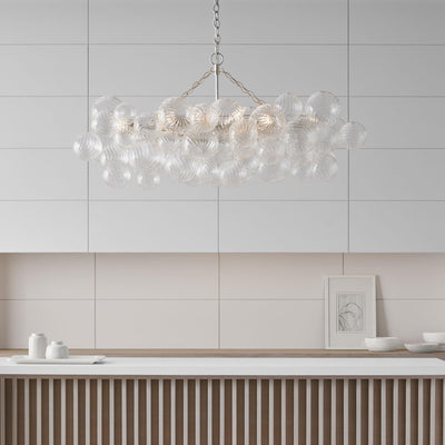 Aurora Chandelier Glass Ball Bubble Modern - Neutral Decor