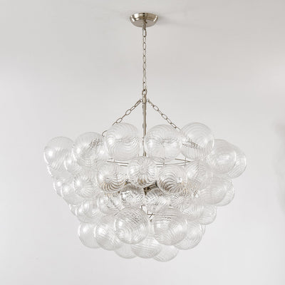 Aurora Chandelier Glass Ball Bubble Modern - Neutral Decor