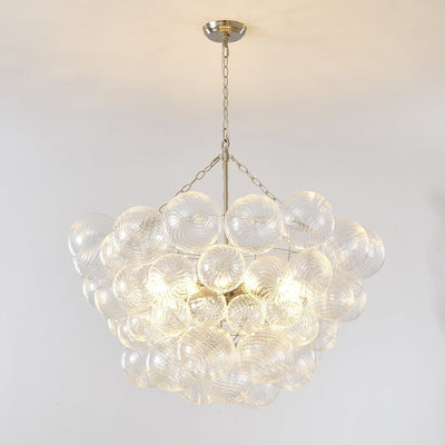 Aurora Chandelier Glass Ball Bubble Modern - Neutral Decor