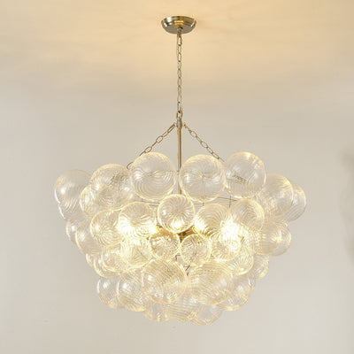 Aurora Chandelier Glass Ball Bubble Modern - Neutral Decor