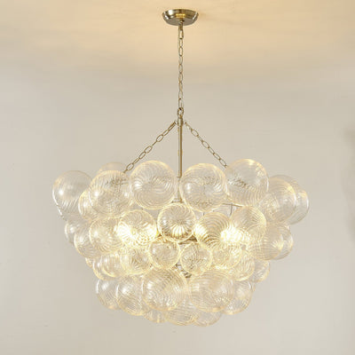 Aurora Chandelier Glass Ball Bubble Modern - Neutral Decor