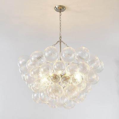Aurora Chandelier Glass Ball Bubble Modern - Neutral Decor
