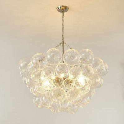Aurora Chandelier Glass Ball Bubble Modern - Neutral Decor